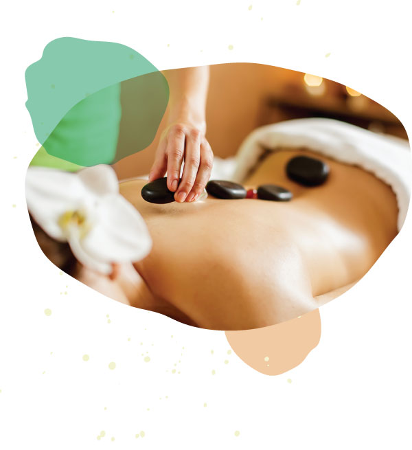 Hot stone massage
